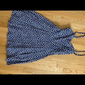 Blue flower old navy dress